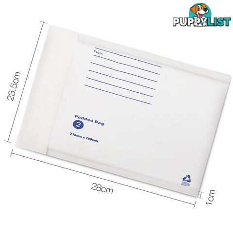 Bubble Padded Mail Envelopes 200pcs 215mm x 280mm