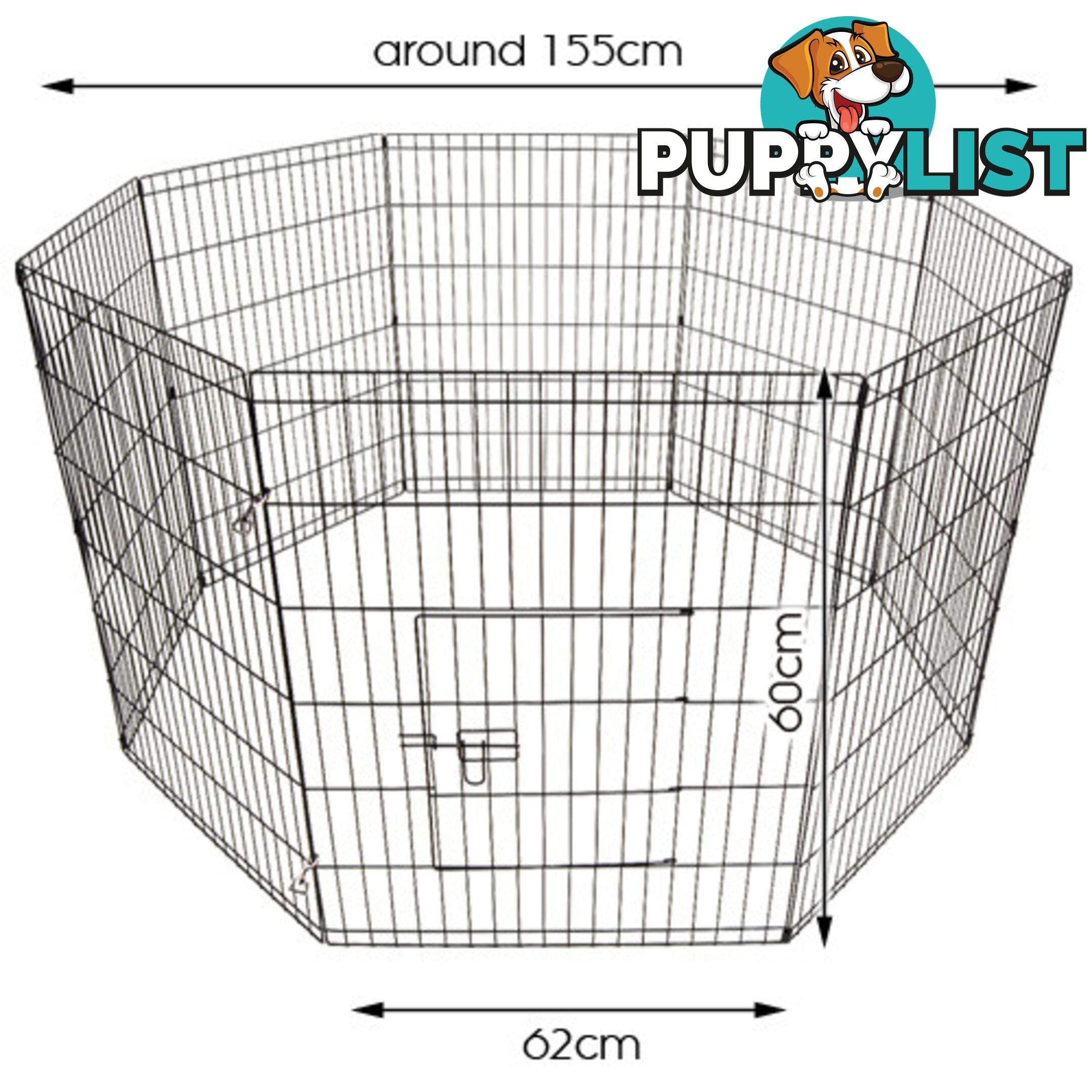 8 Panels Pet Dog Exercise Playpen