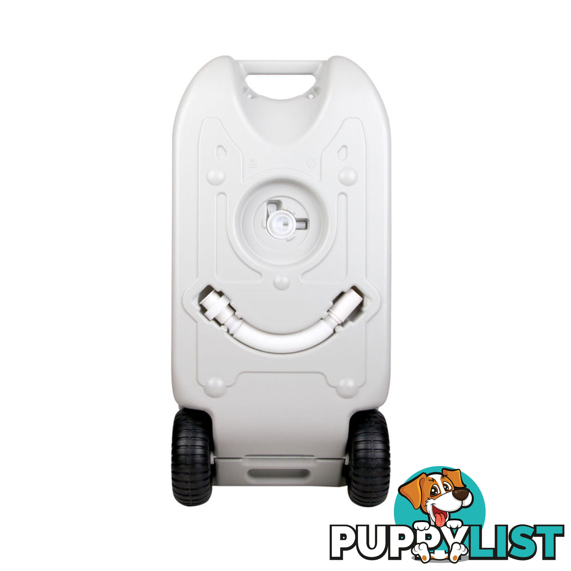 40L Portable Wheel Water Tank Grey