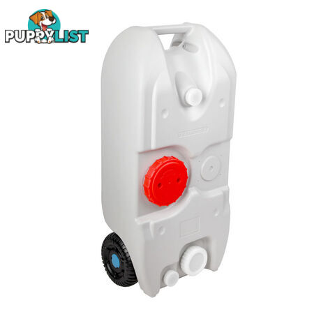 40L Portable Wheel Water Tank Grey