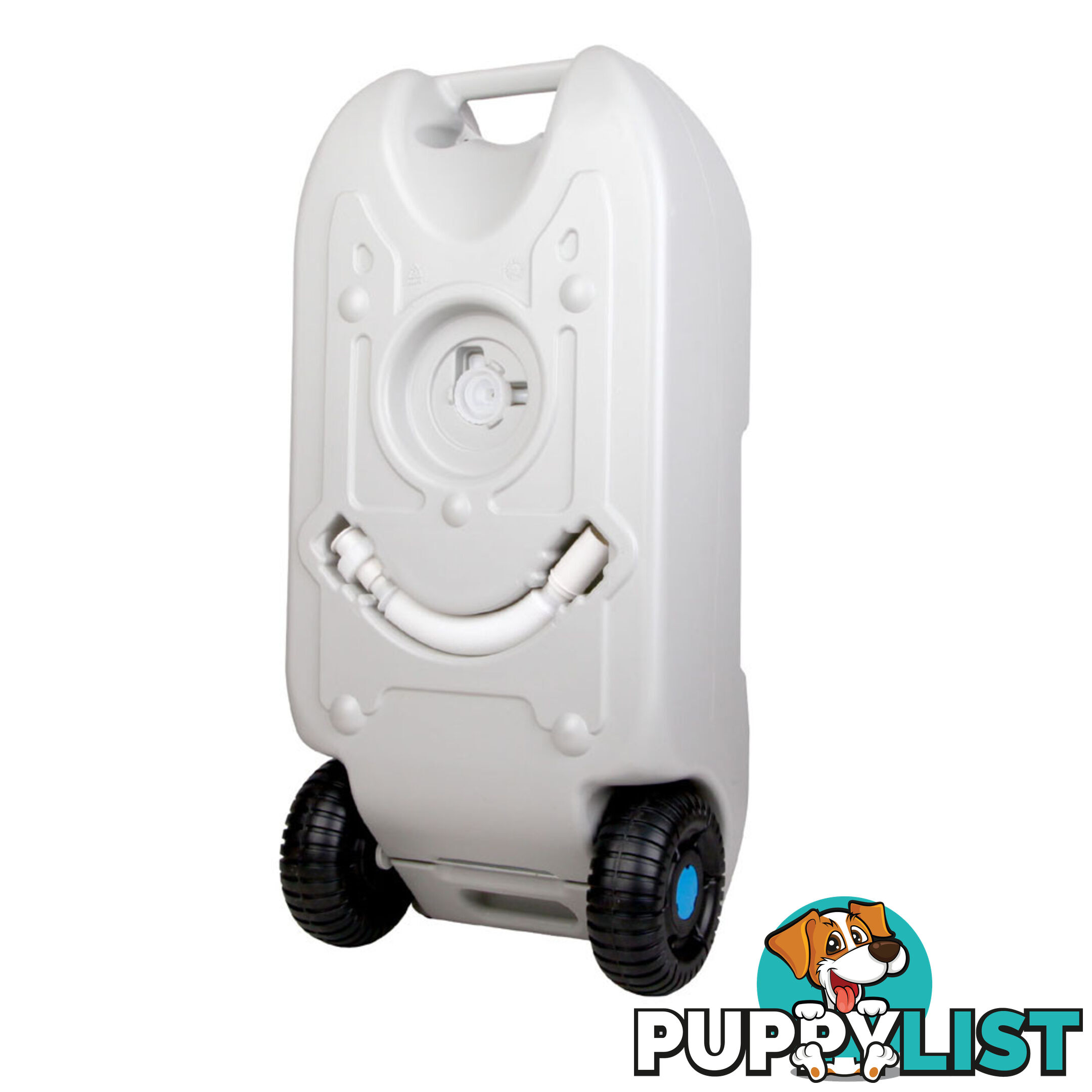 40L Portable Wheel Water Tank Grey