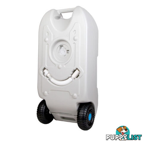 40L Portable Wheel Water Tank Grey
