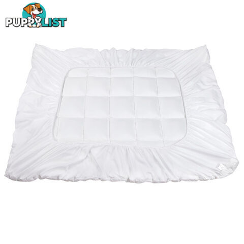 Pillowtop Mattress Topper Memory Resistant Protector Pad Cover Queen