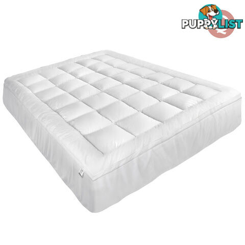 Pillowtop Mattress Topper Memory Resistant Protector Pad Cover Queen