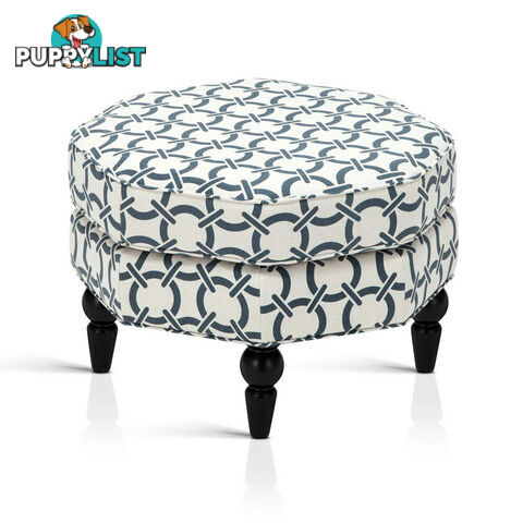 Seat Footstool Bench Stool Storage Ottoman - Grey