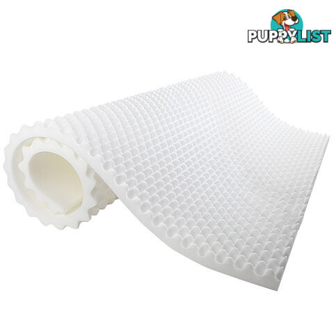 Deluxe Egg Crate Mattress Topper 5 cm Underlay Protector Queen