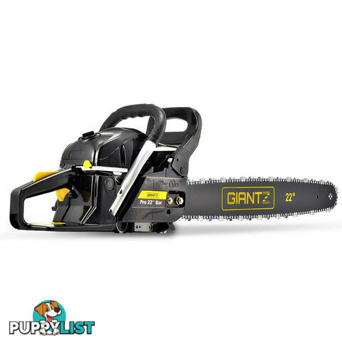 Giantz 58CC Petrol Chainsaw w/ Carry Bag and Safety Set