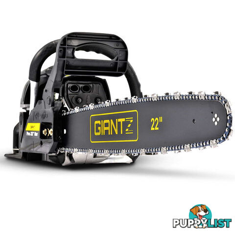 Giantz 58CC Petrol Chainsaw w/ Carry Bag and Safety Set