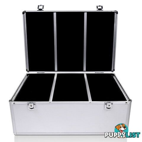 Aluminium CD DVD Bluray Storage Case Box 500 Discs SL