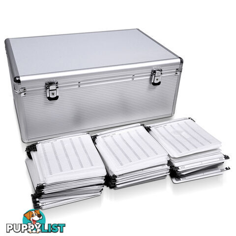 Aluminium CD DVD Bluray Storage Case Box 500 Discs SL