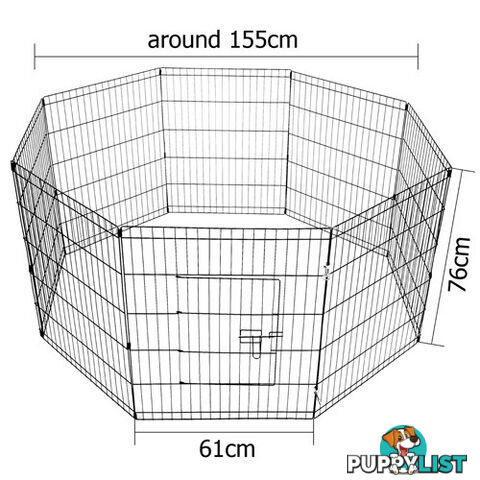 8 Panels Pet Dog Exercise Playpen