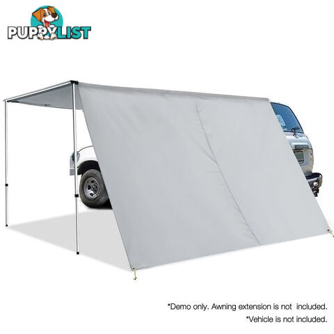2.5X3M Car Awning  - Grey