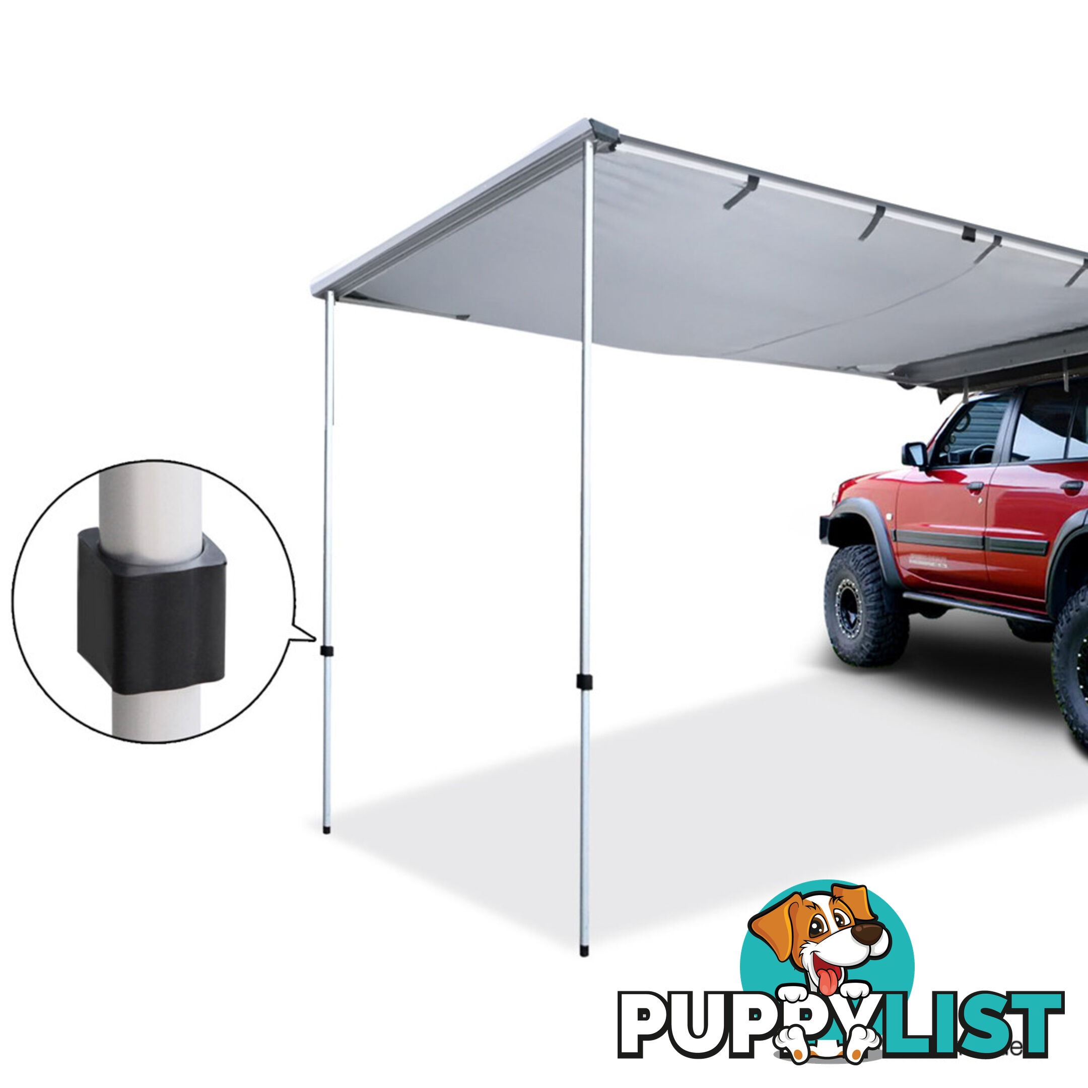 2.5X3M Car Awning  - Grey