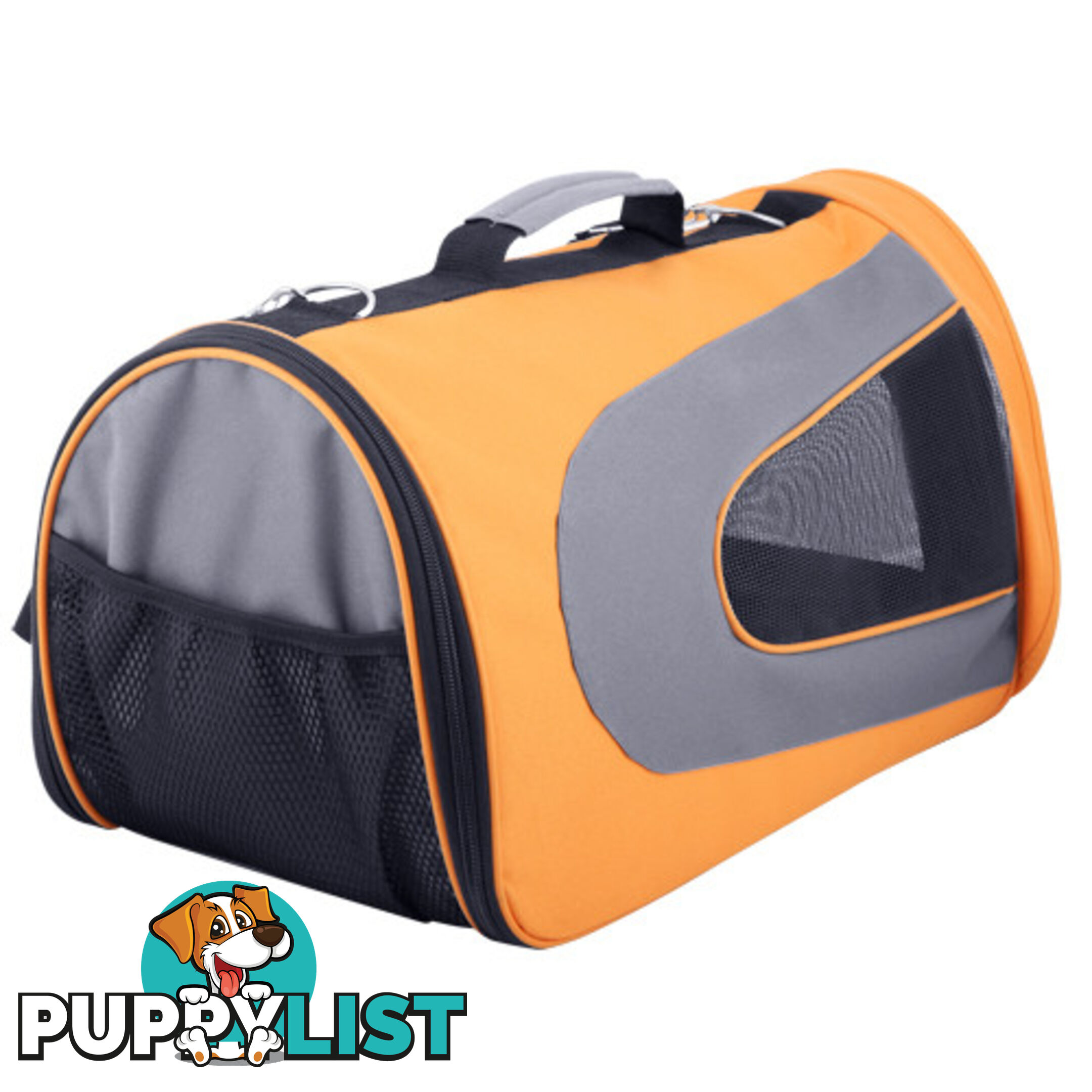 Pet Dog Cat Carrier Travel Bag Large Orange