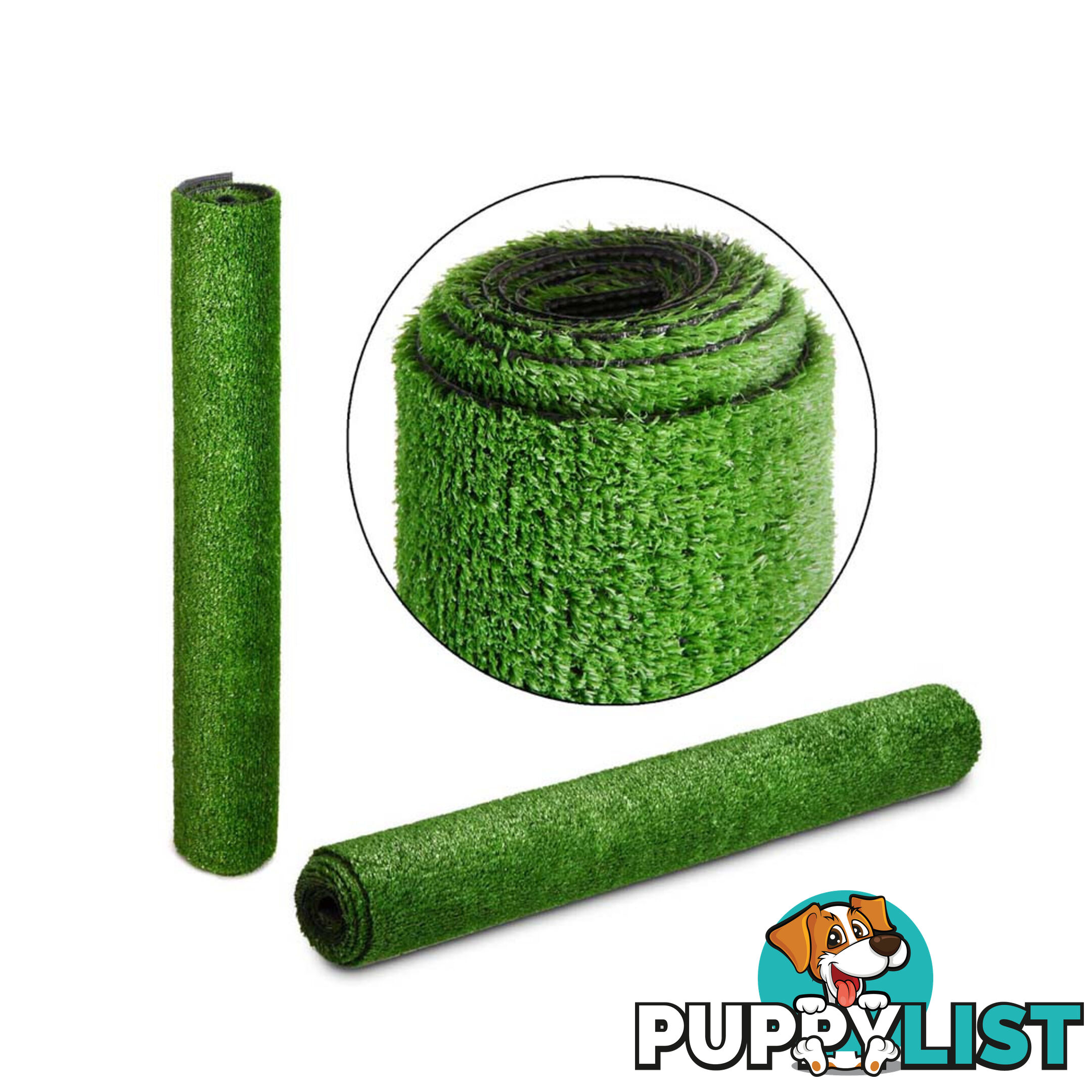 Artificial Grass 10 SQM Polypropylene Lawn Flooring 1X10M Green