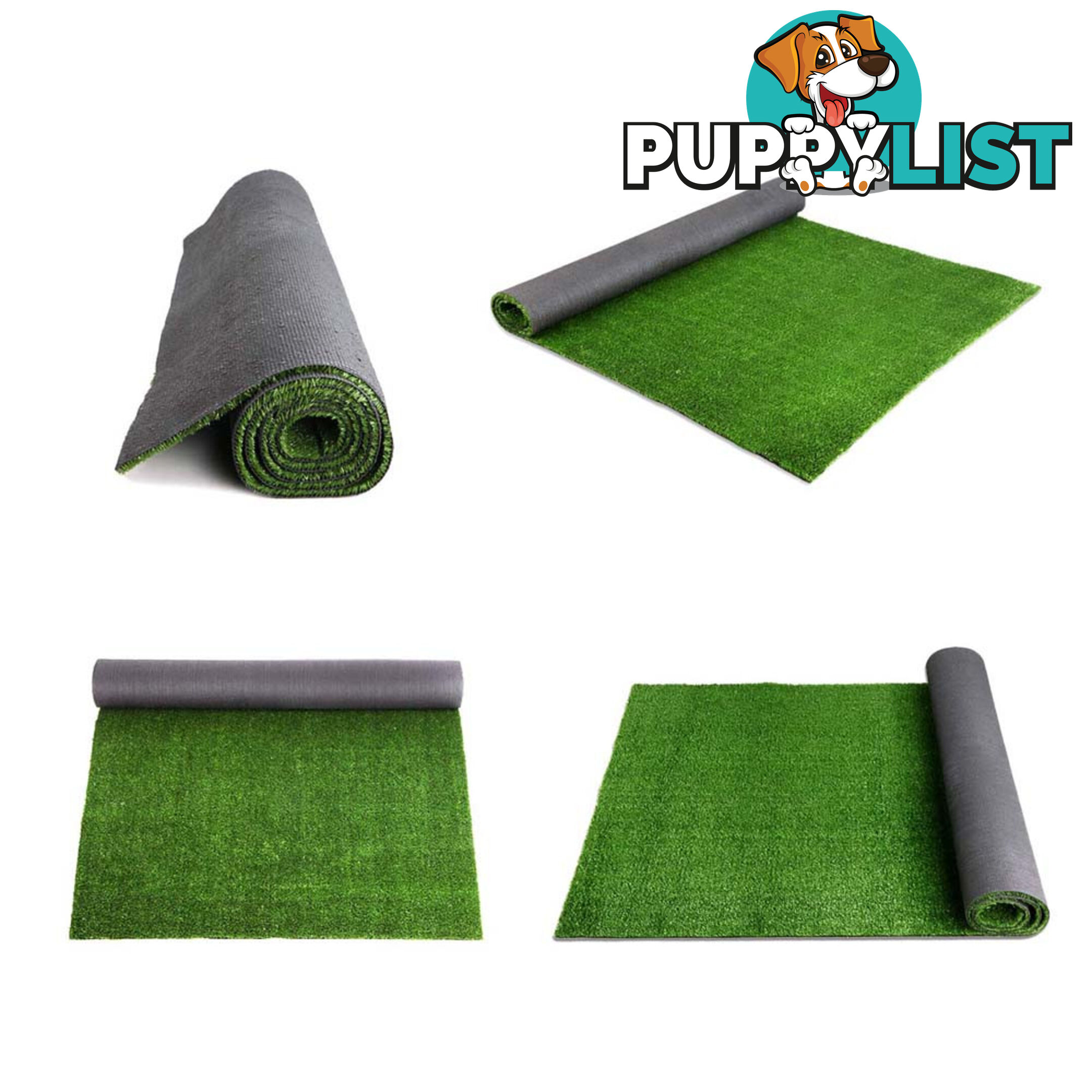 Artificial Grass 10 SQM Polypropylene Lawn Flooring 1X10M Green