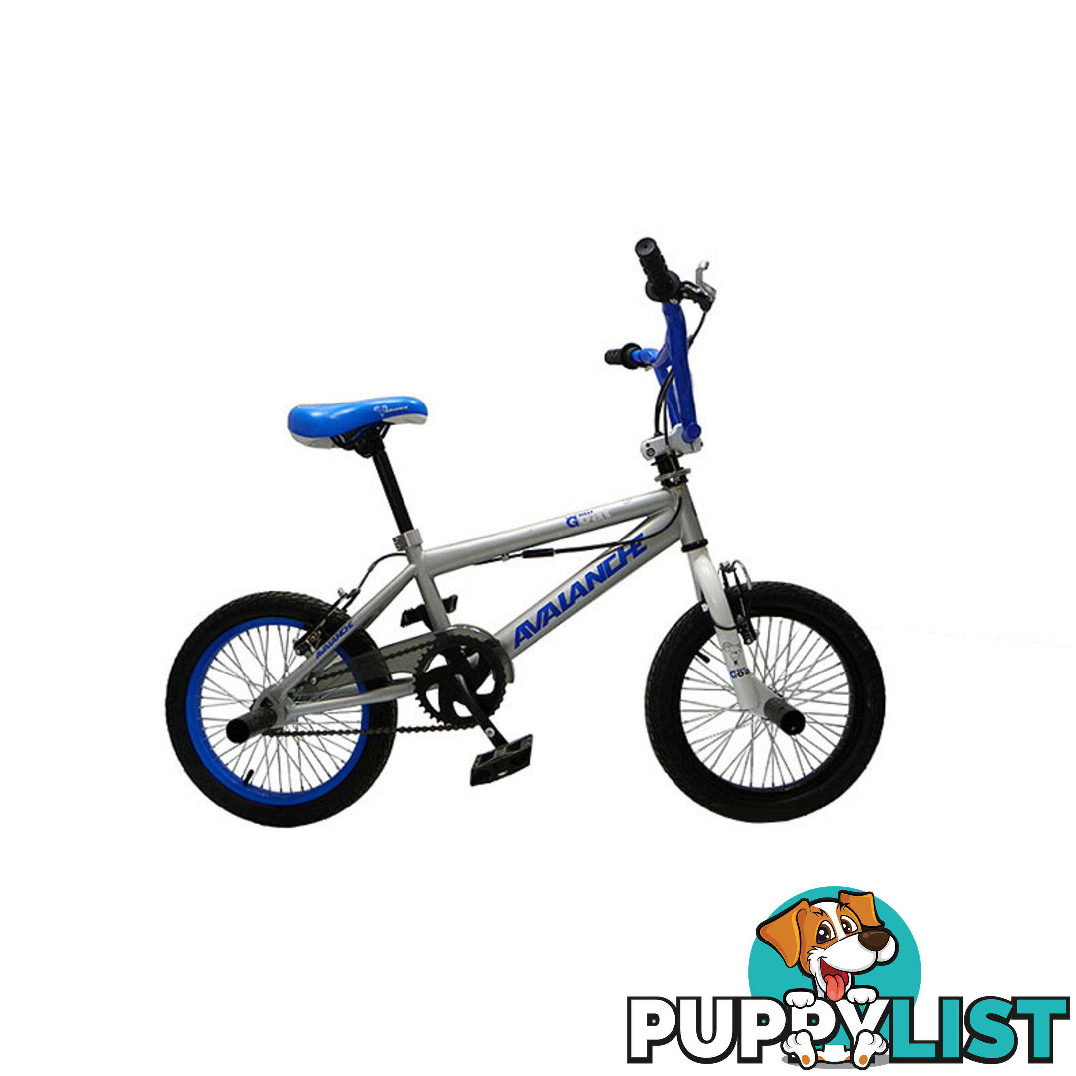 Avalanche Billy Goat BMX16 Charcoal/Blue