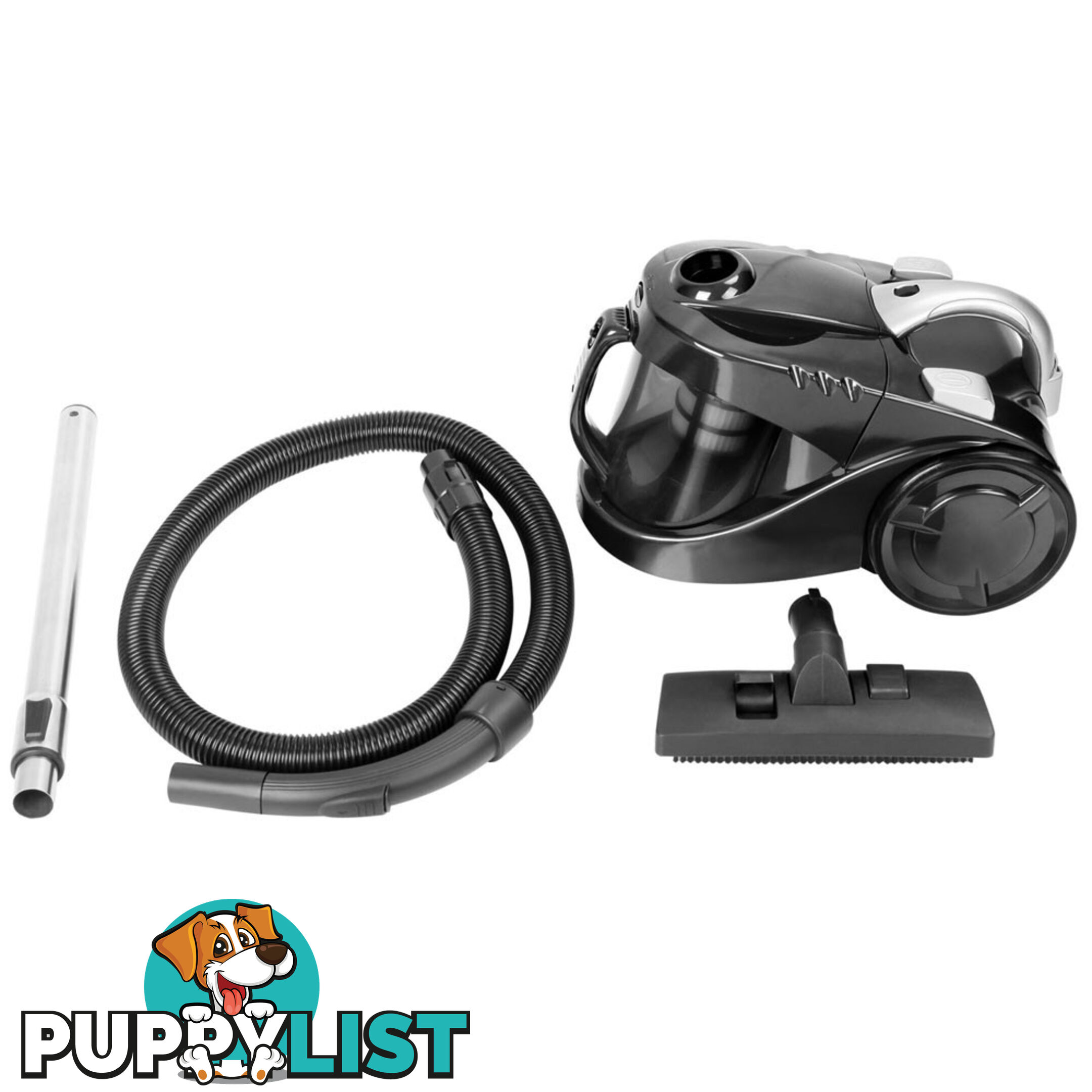 Bagless Cyclone Cyclonic Vacuum Cleaner HEPA Black