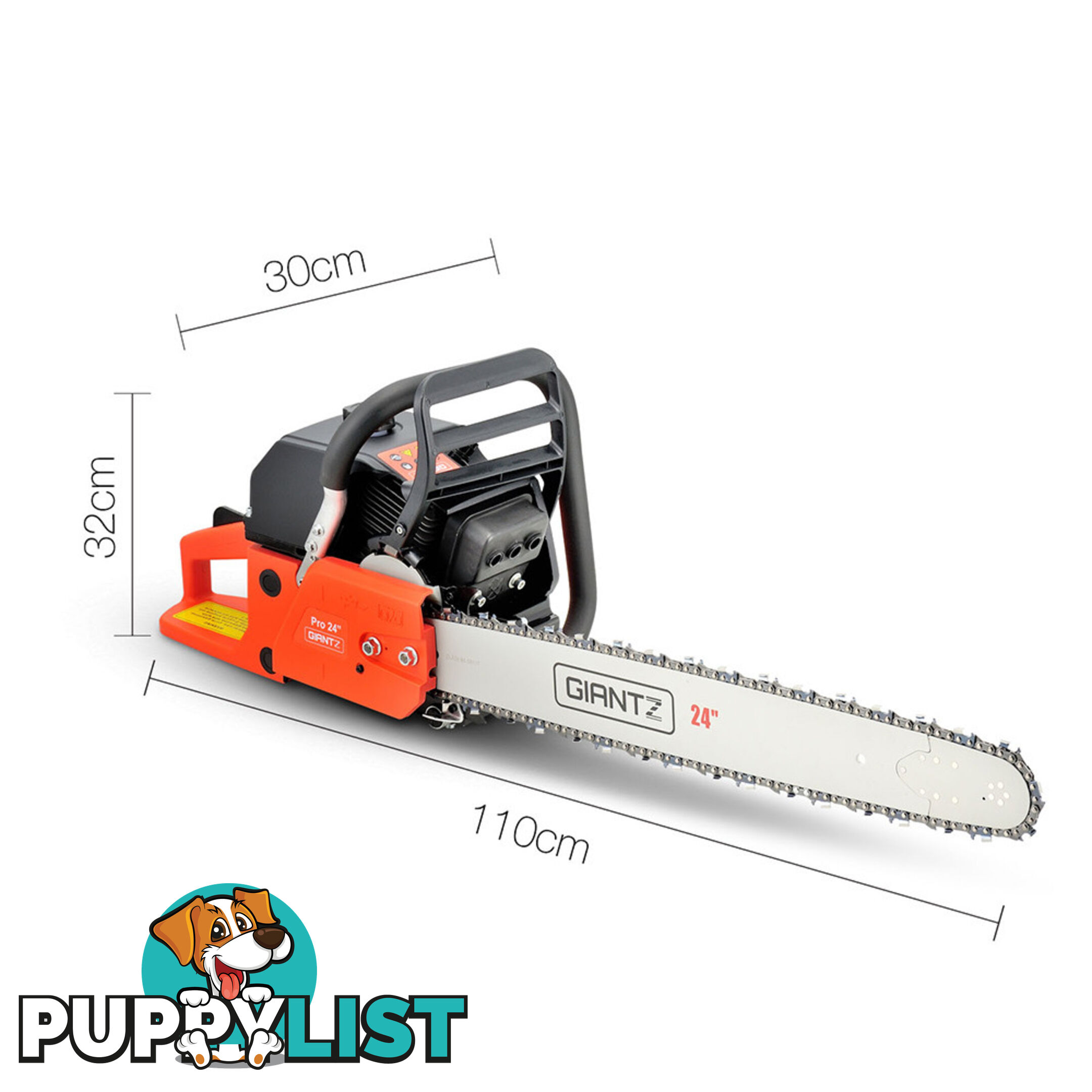 92CC Power Chainsaw 24 Bar