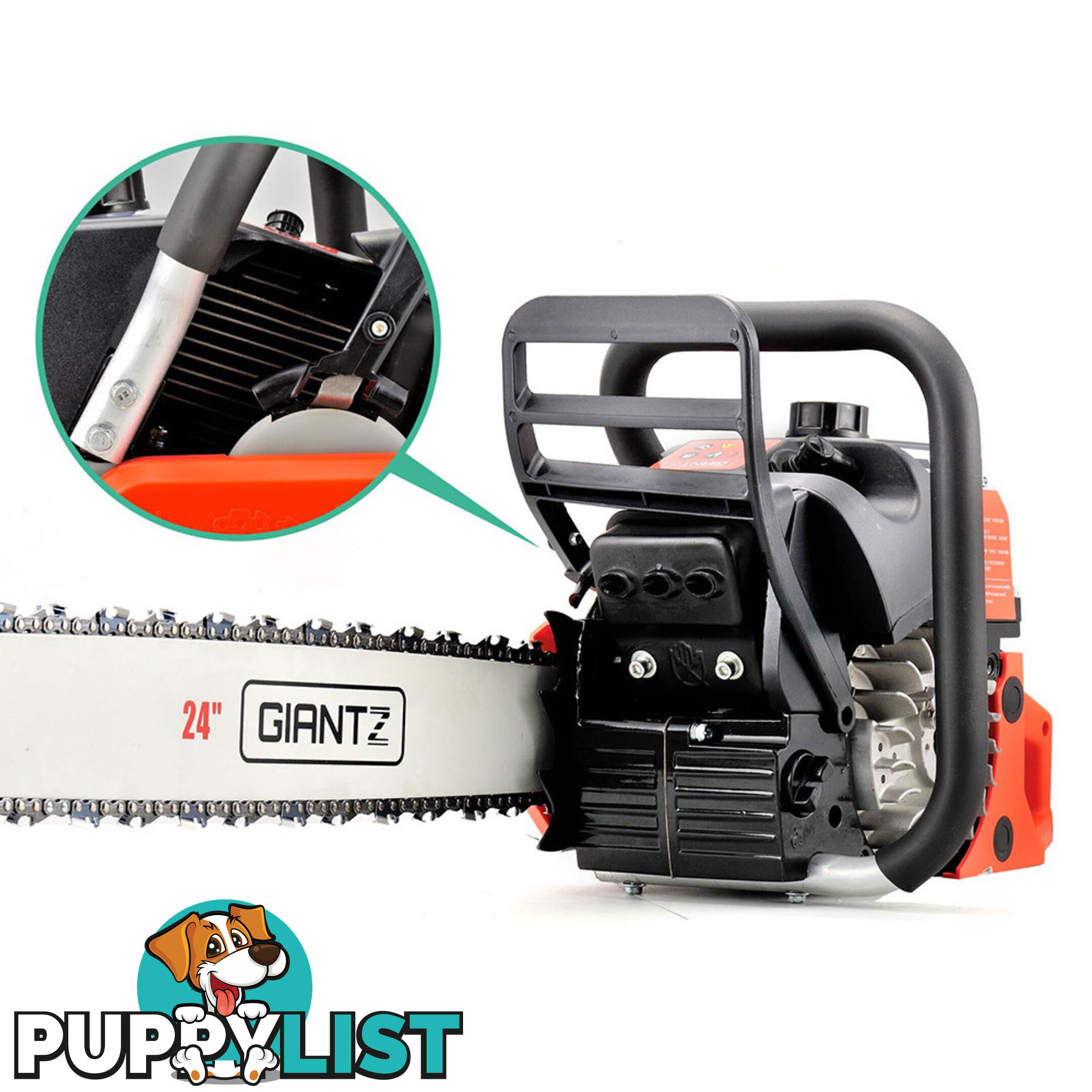 92CC Power Chainsaw 24 Bar