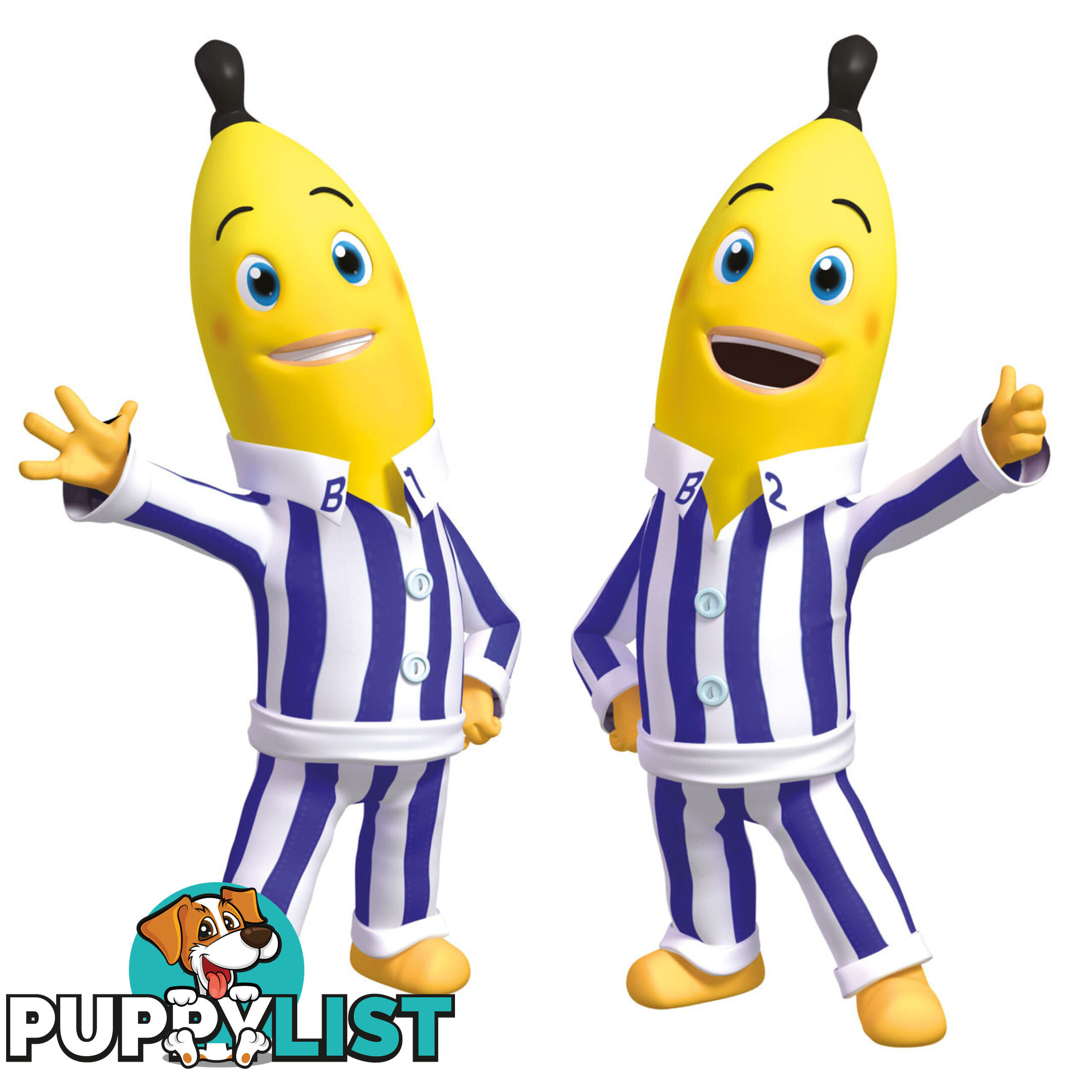 Bananas in Pyjamas Wall Stickers - Totally Movable