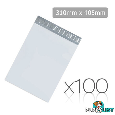 Set of 100 Poly Mailer Bags - 350 x 480mm