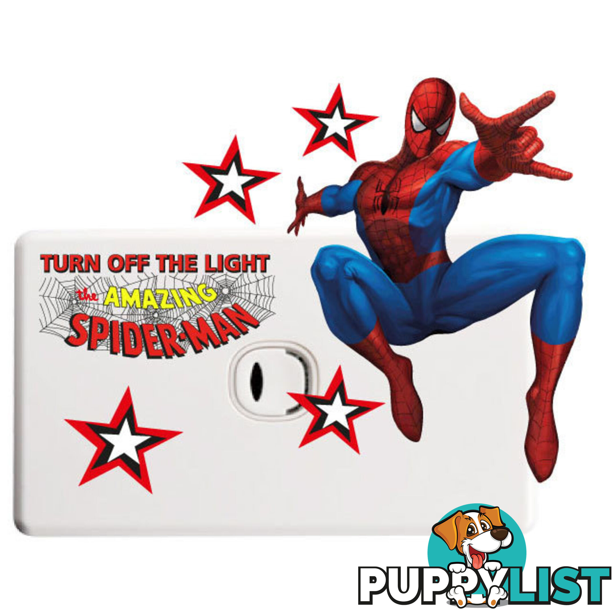 Spiderman Wall Sticker - Totally Movable