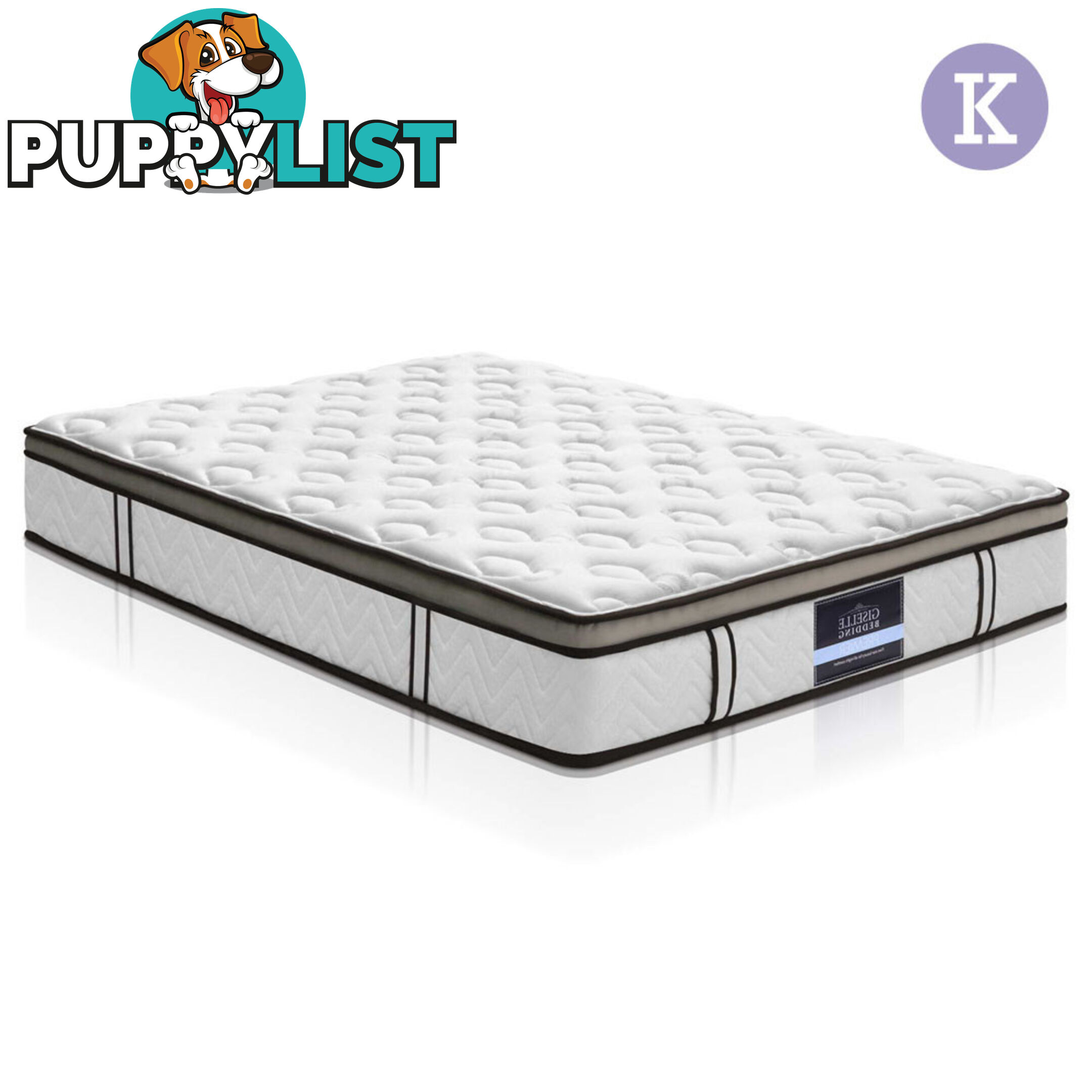 Latex Euro Top Pocket Spring Mattress Back Support King