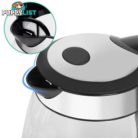 LED Cordless Glass Kettle  1.7L