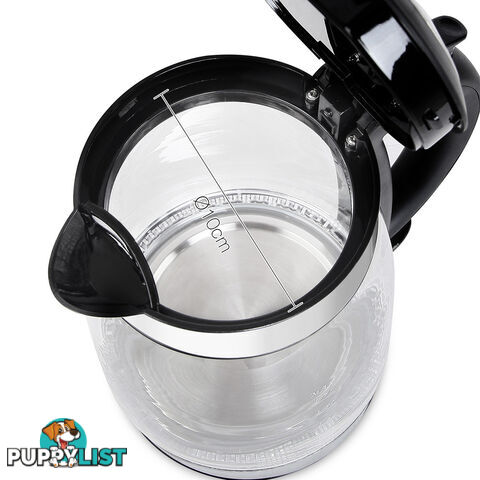 LED Cordless Glass Kettle  1.7L