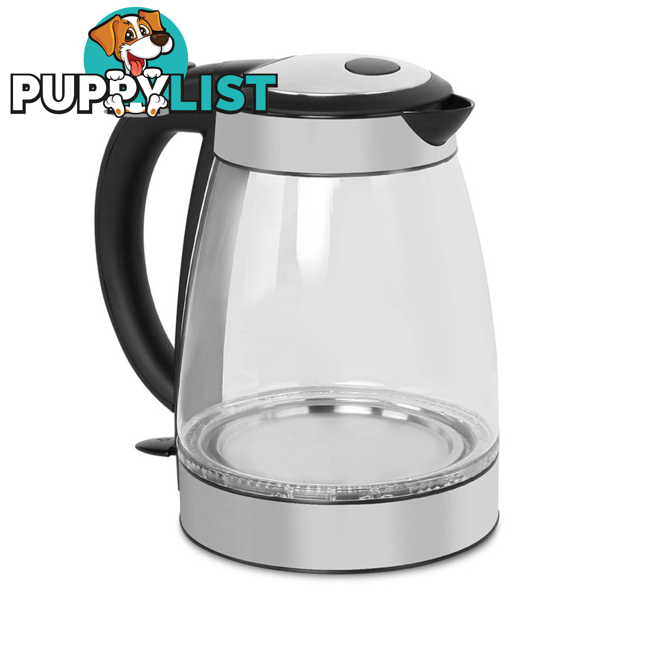 LED Cordless Glass Kettle  1.7L