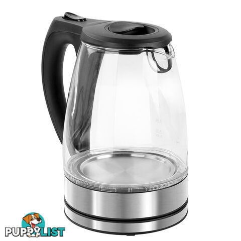 Glass Kettle with Blue LED Light - 1.7L