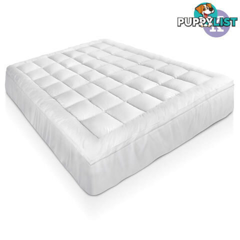 Bamboo Pillowtop Mattress Topper 5cm - King