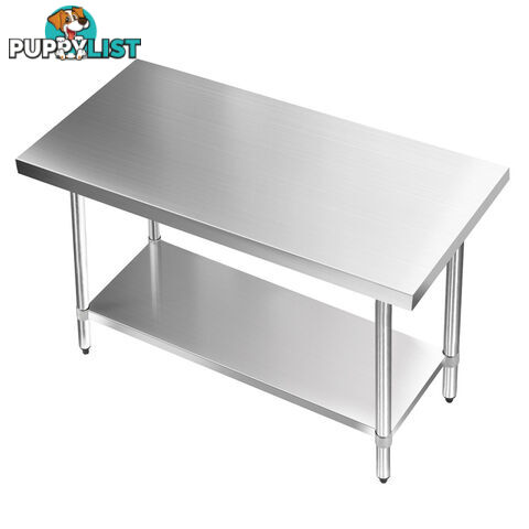 304 Stainless Steel Kitchen Work Bench Table 1219mm