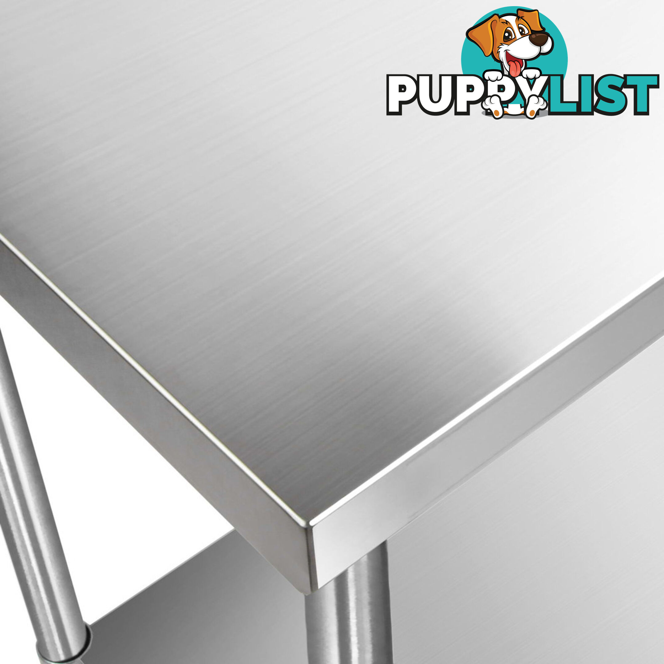 304 Stainless Steel Kitchen Work Bench Table 1219mm