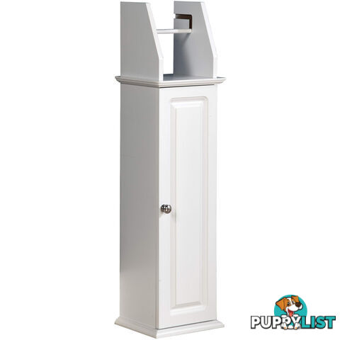 Dignity Toilet Roll Cupboard in WHITE