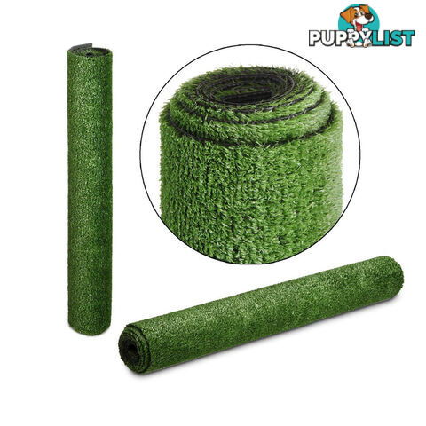 Artificial Grass 20 SQM Polypropylene Lawn Flooring 1X20M Olive Green