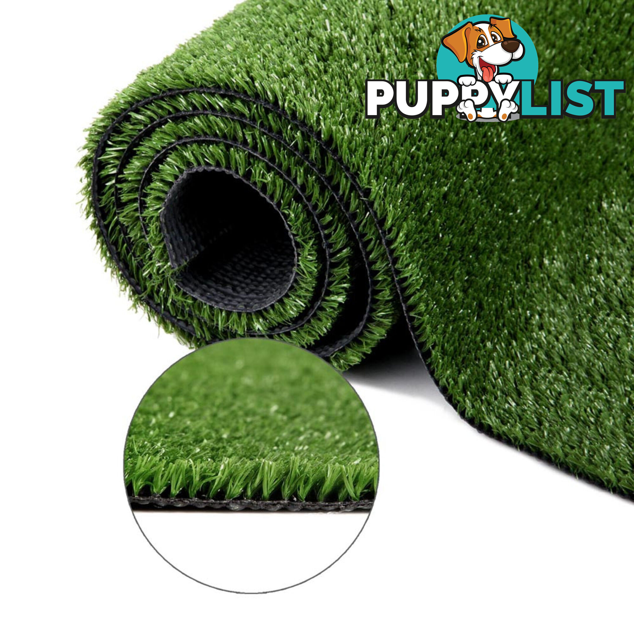 Artificial Grass 20 SQM Polypropylene Lawn Flooring 1X20M Olive Green