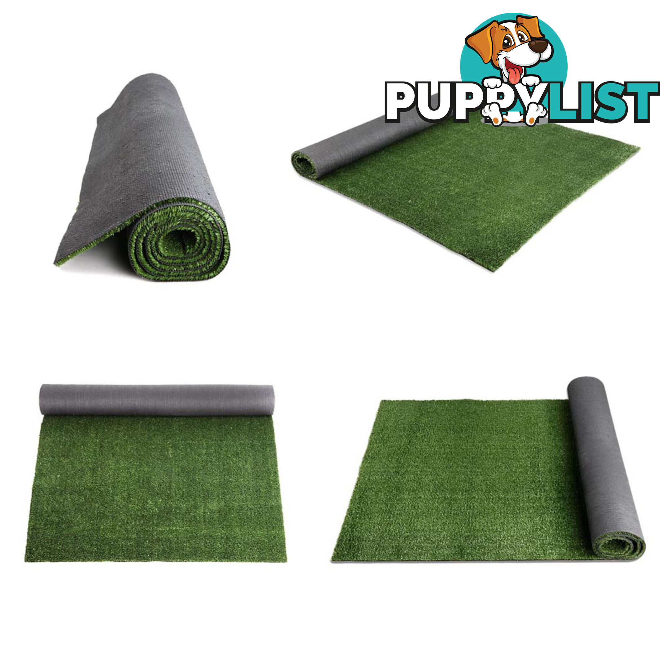 Artificial Grass 20 SQM Polypropylene Lawn Flooring 1X20M Olive Green