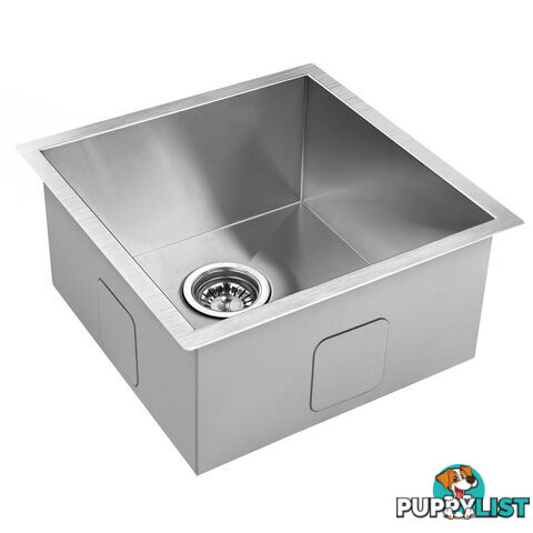 Stainless Steel Kitchen/Laundry Sink w/ Strainer Waste 715x450mm