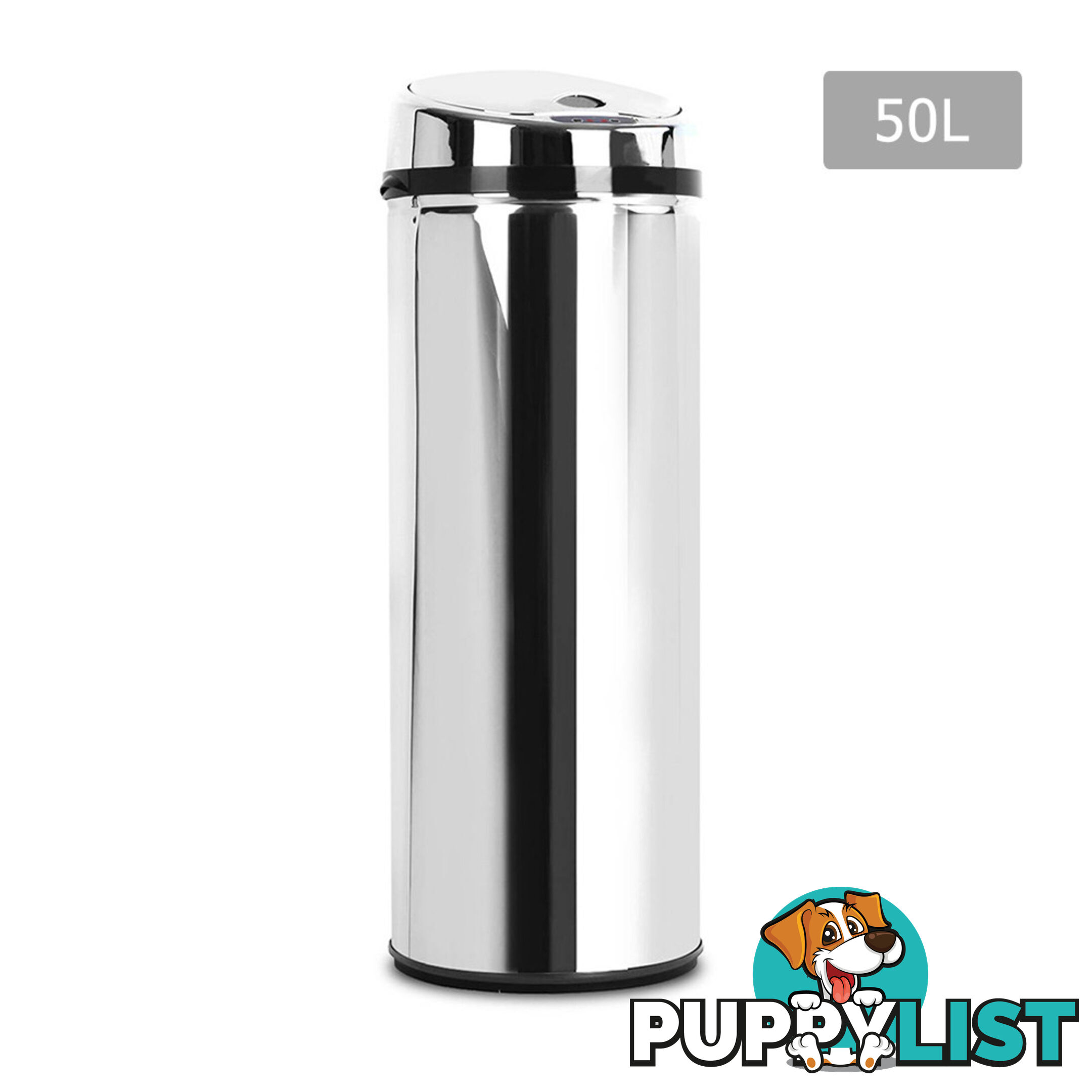 Stainless Steel Motion Sensor Rubbish Bin  58L