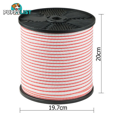 400m Roll Electric Fence Energiser Poly Tape