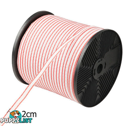 400m Roll Electric Fence Energiser Poly Tape