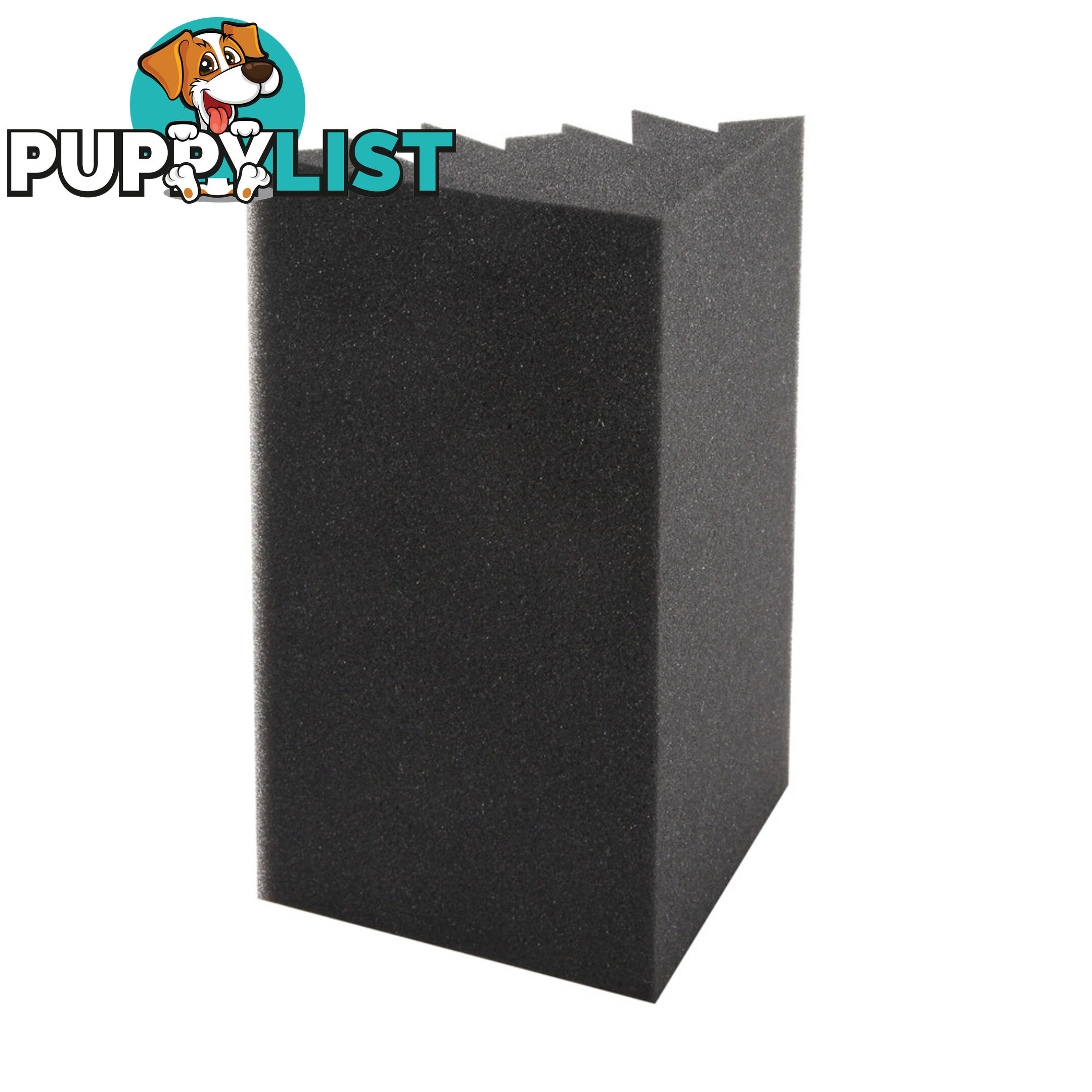 Set of 20 Studio Wedge Acoustic Foam Black 30 x 30cm