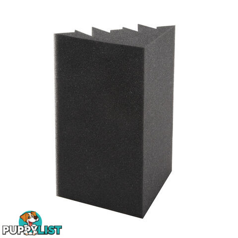 Set of 20 Studio Wedge Acoustic Foam Black 30 x 30cm