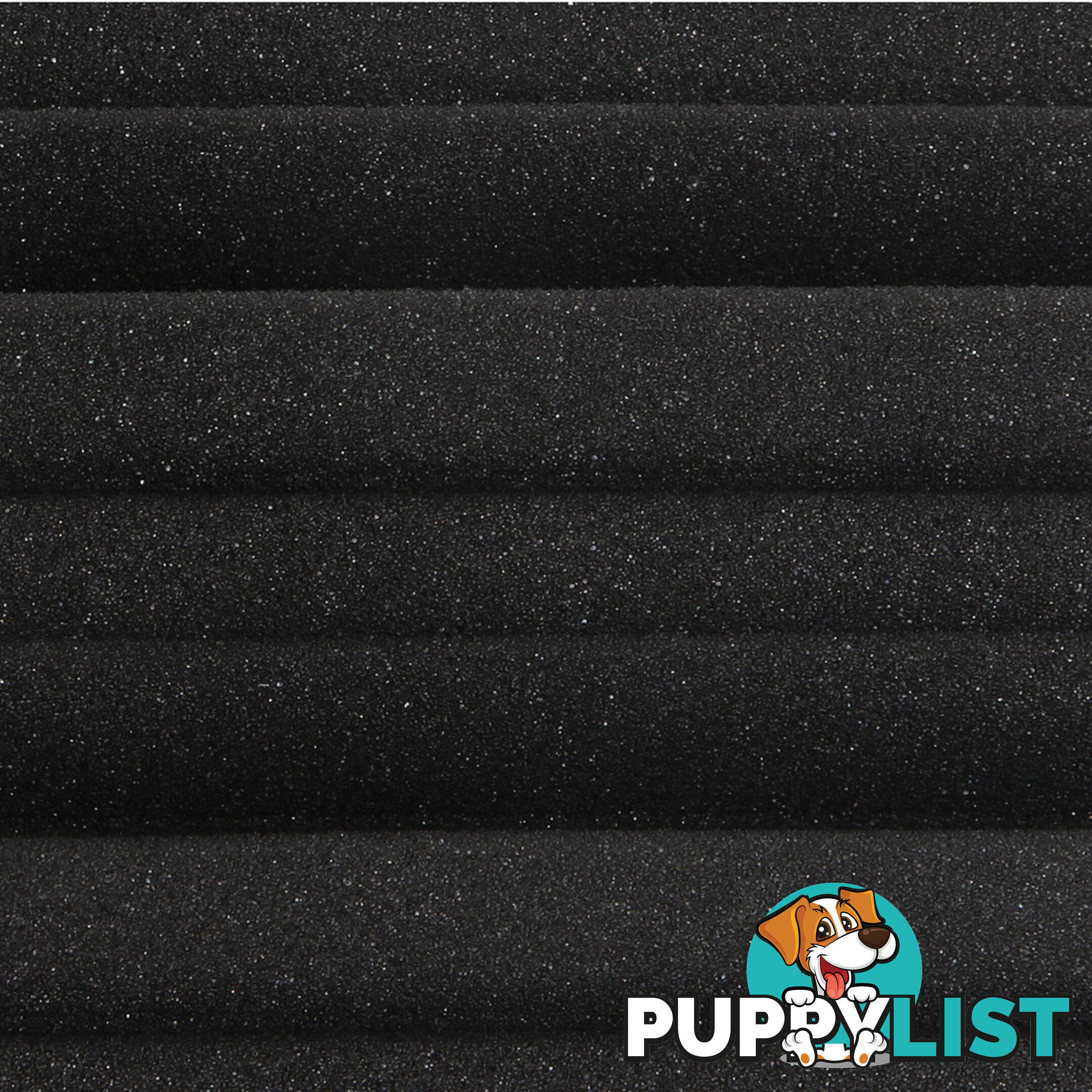 Set of 20 Studio Wedge Acoustic Foam Black 30 x 30cm