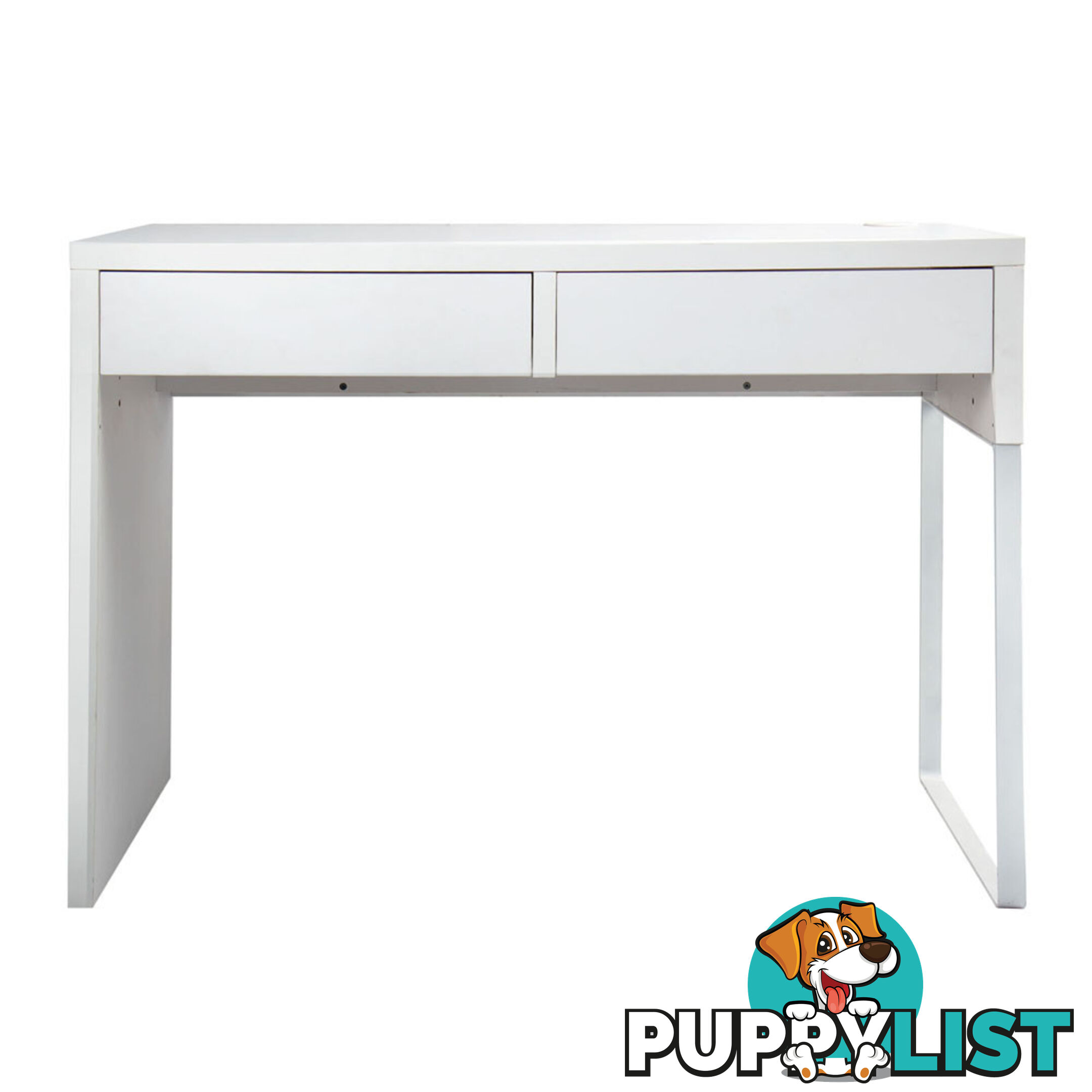 Office Computer Desk Table w/ Drawers White