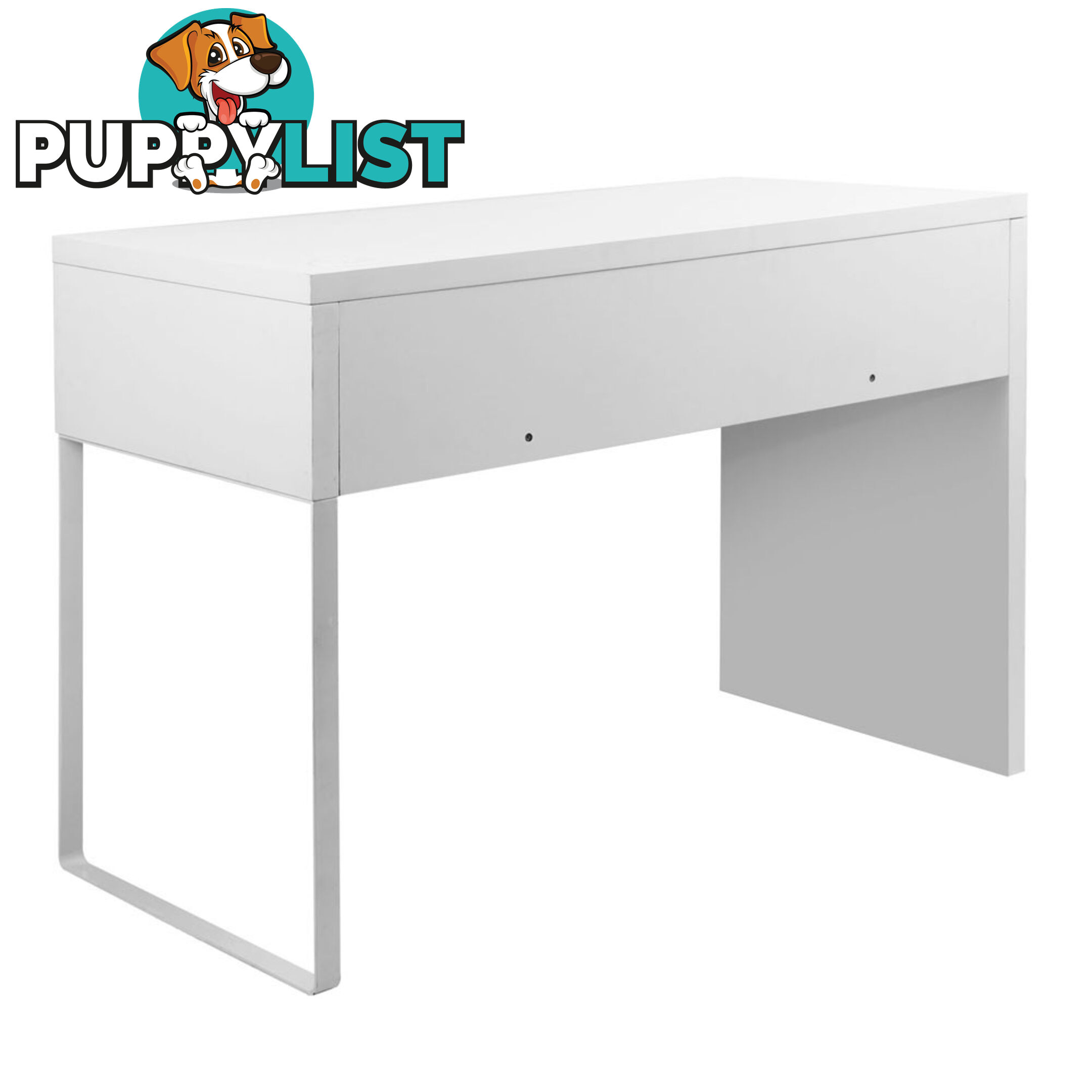 Office Computer Desk Table w/ Drawers White