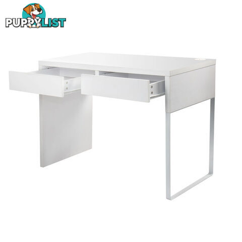 Office Computer Desk Table w/ Drawers White