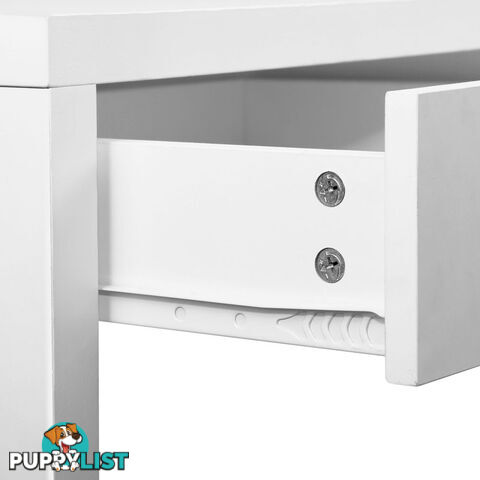 Office Computer Desk Table w/ Drawers White